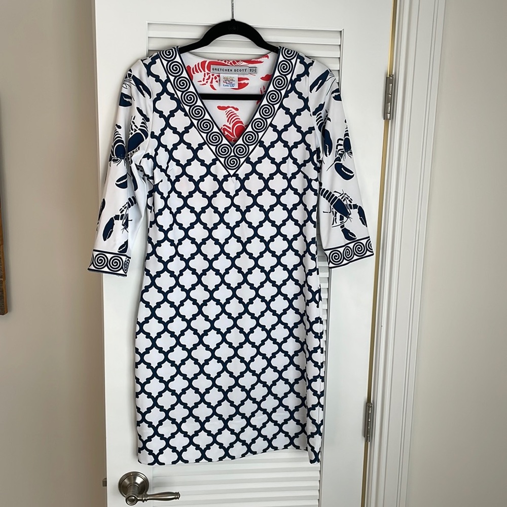 Gretchen Scott Lobster Soup Dress XS